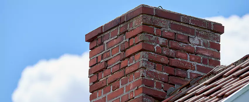 Brick Chimney Flue Installation in Jenks, OK