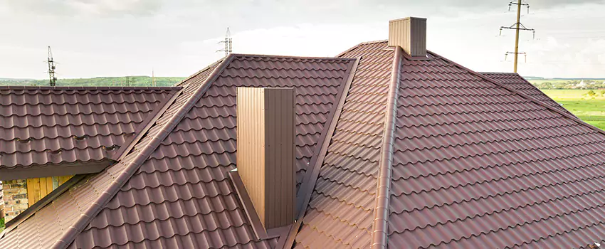 Residential Chimney Flashing Restoration in Jenks, OK