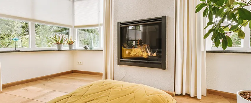 Residential Fireplace Ceramic Glass Installation in Jenks, OK