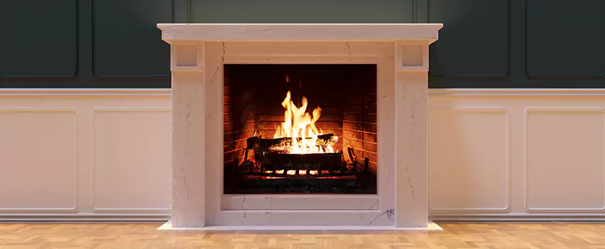 Open Flame Wood-Burning Fireplace Installation Services in Jenks, Oklahoma
