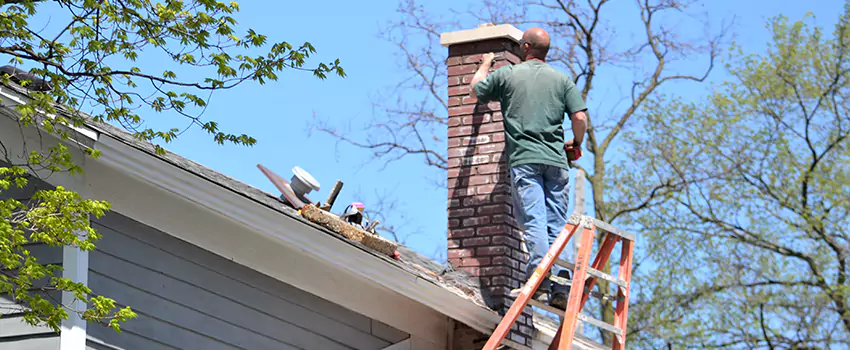 Vinyl and PVC Chimney Flashing Installation in Jenks, OK
