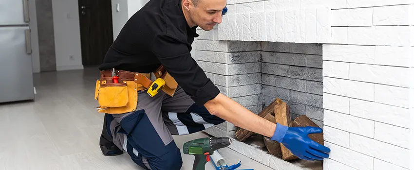 Fireplace Damaged Damper Frame Repair Services in Jenks, Oklahoma